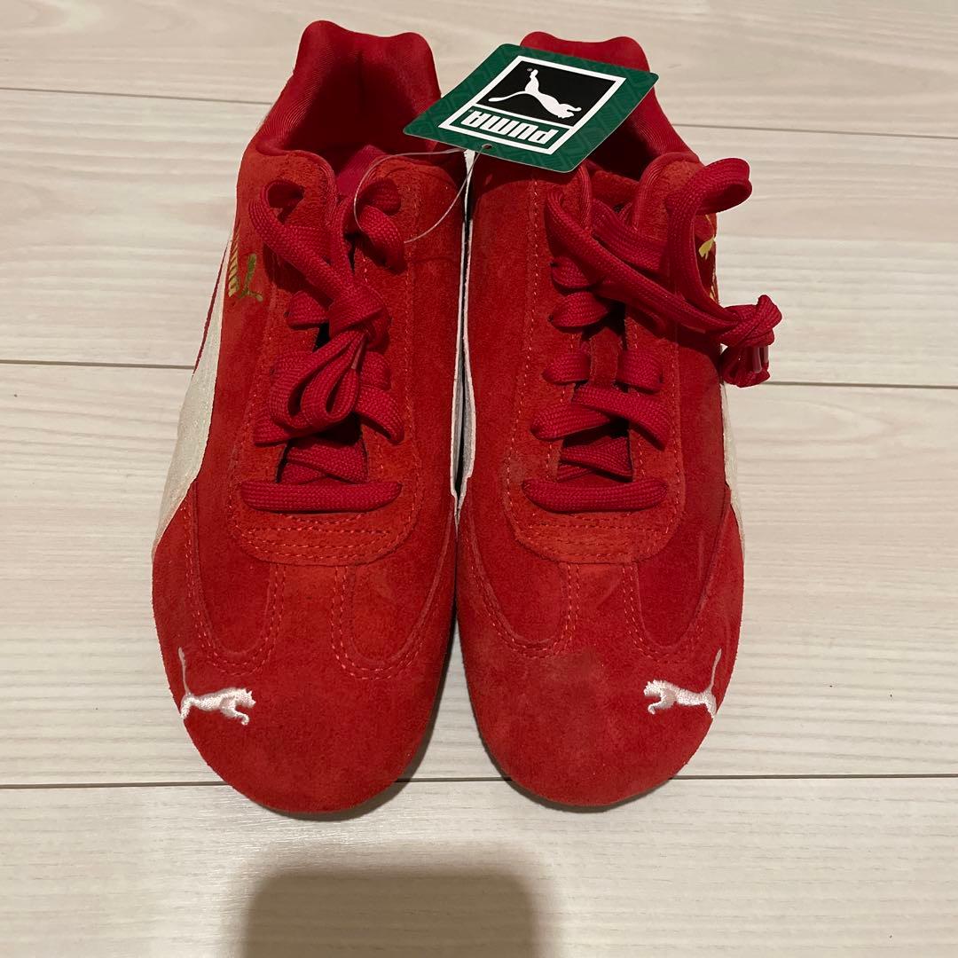 PUMA スピードキャット レッドスニーカー24cm
