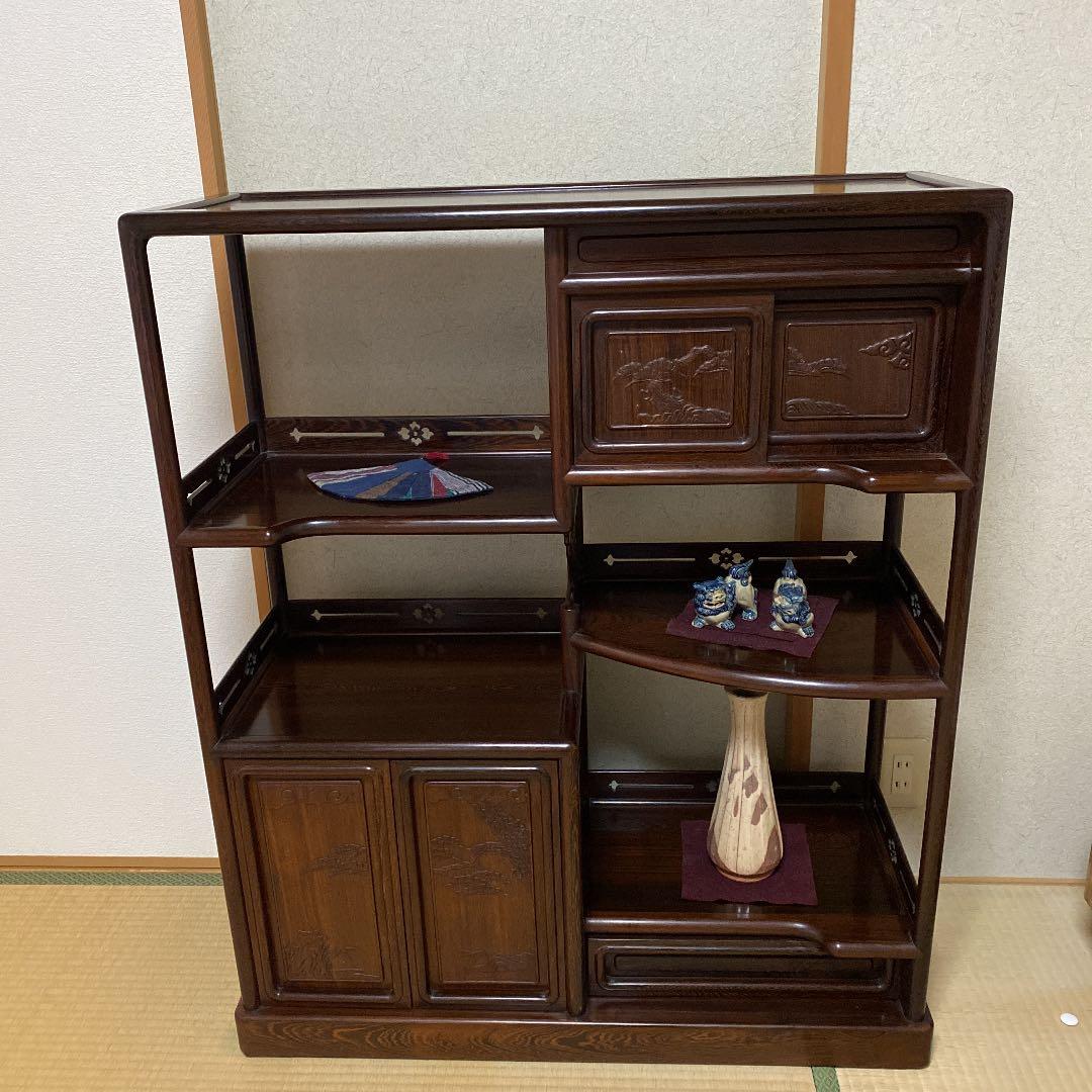 和茶棚　唐木　鉄刀木（たがやさん）