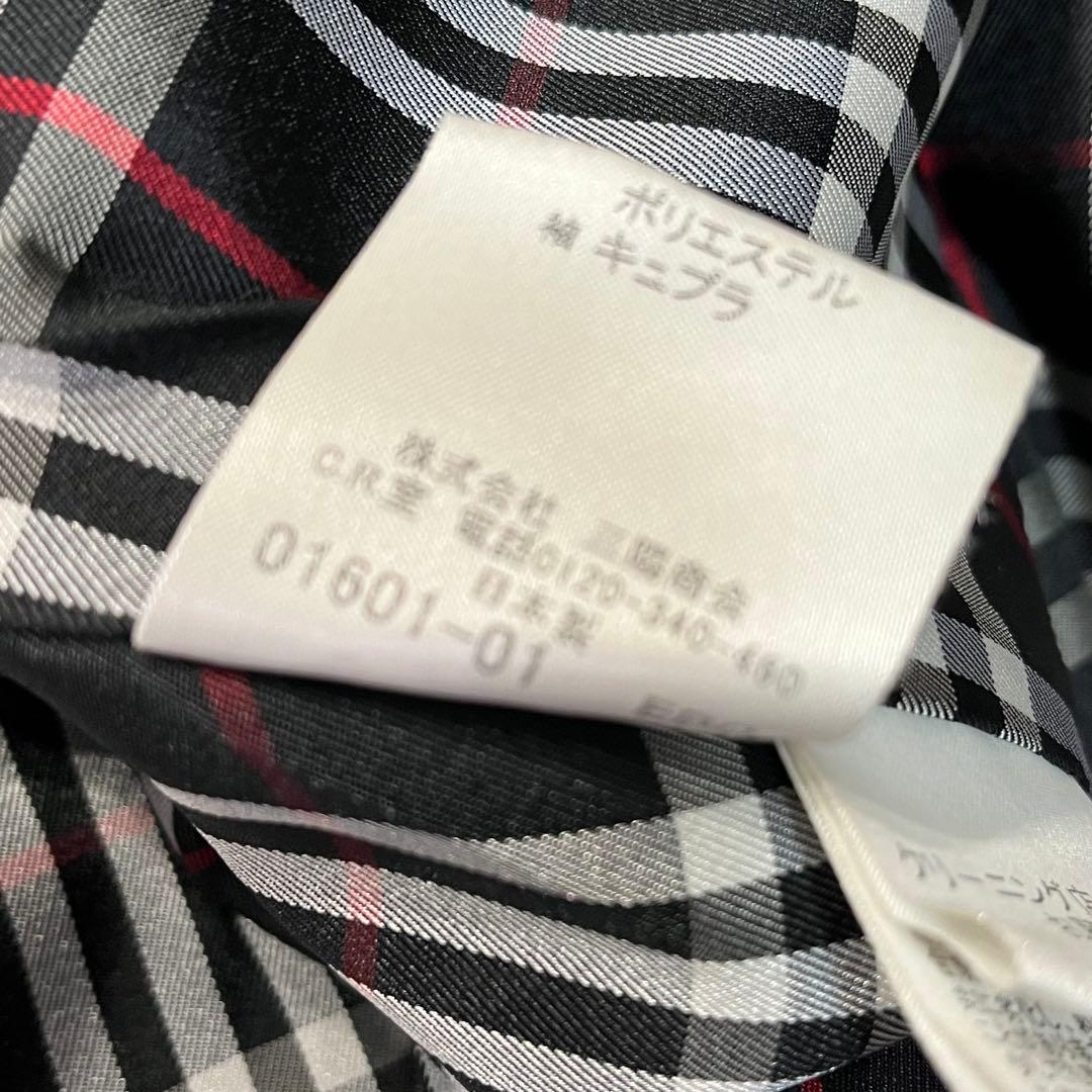 人気✨バーバリーブラックレーベル　トレンチコート　ダブル　ブラック　L