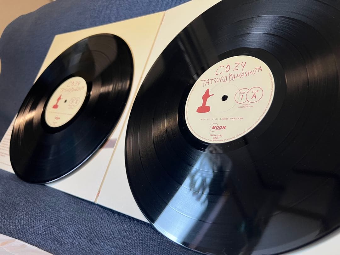 山下達郎 COZY レコード アナログ盤 2枚組