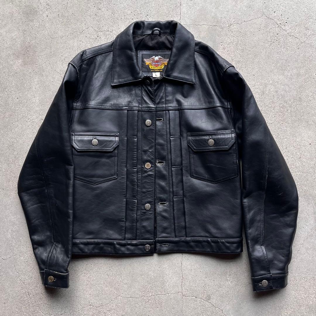 HARLEY DAVIDSON 90's 2nd レザージャケット
