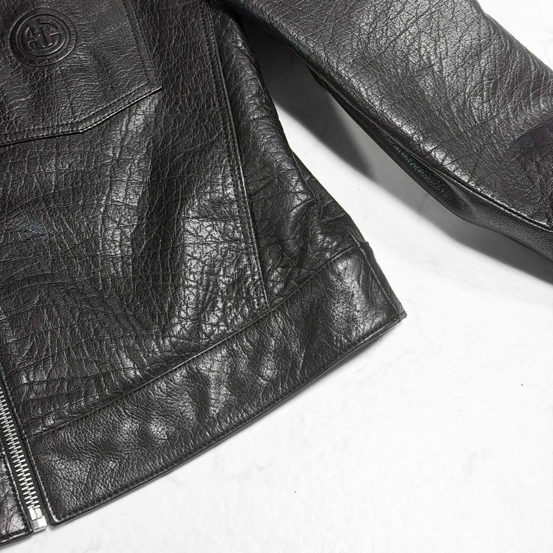 【短丈】ZARA×RHUIGI レザージャケット XL シングル