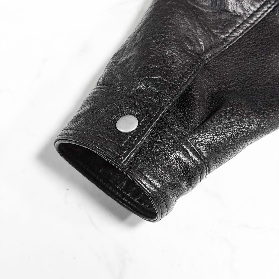 【短丈】ZARA×RHUIGI レザージャケット XL シングル