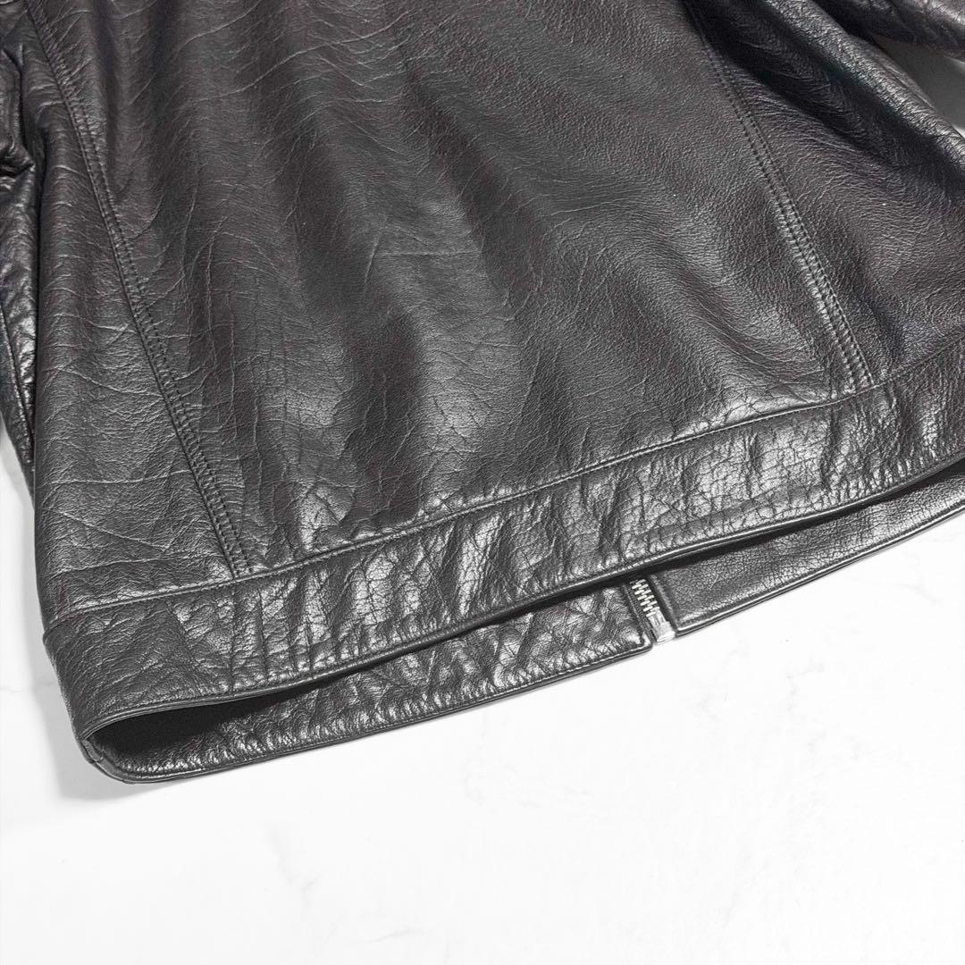 【短丈】ZARA×RHUIGI レザージャケット XL シングル