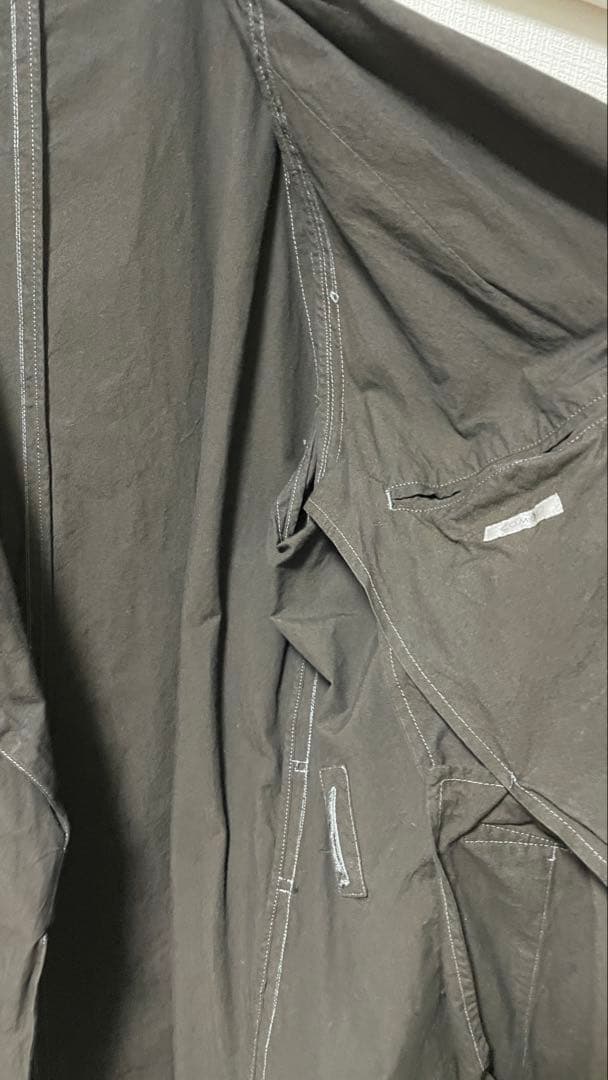 comoli タイロッケンコート ※後染め ブラック