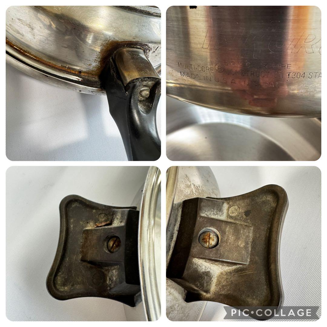 お値下げしました。INKOR　インコア 　鍋・フライパン・蒸し器・スチ－マ－