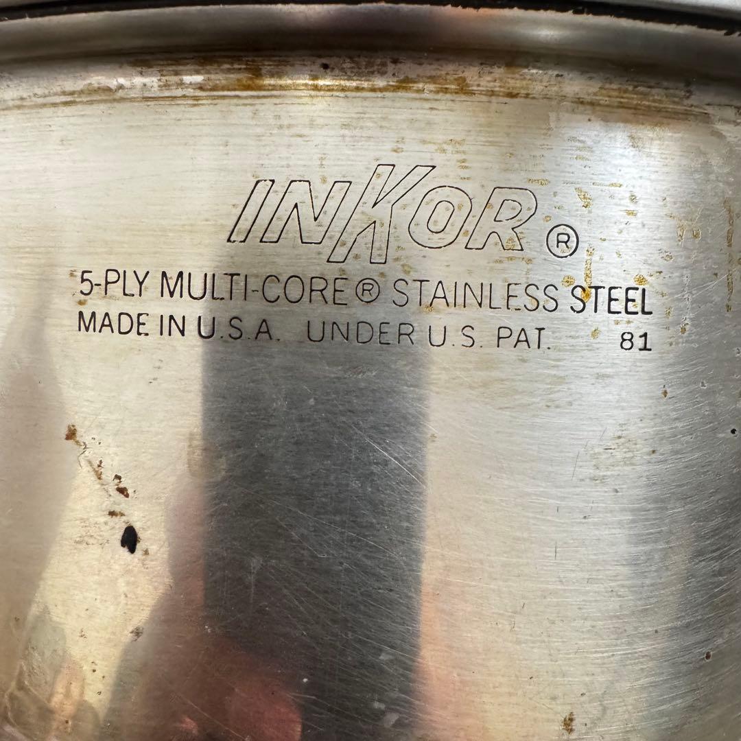 お値下げしました。INKOR　インコア 　鍋・フライパン・蒸し器・スチ－マ－