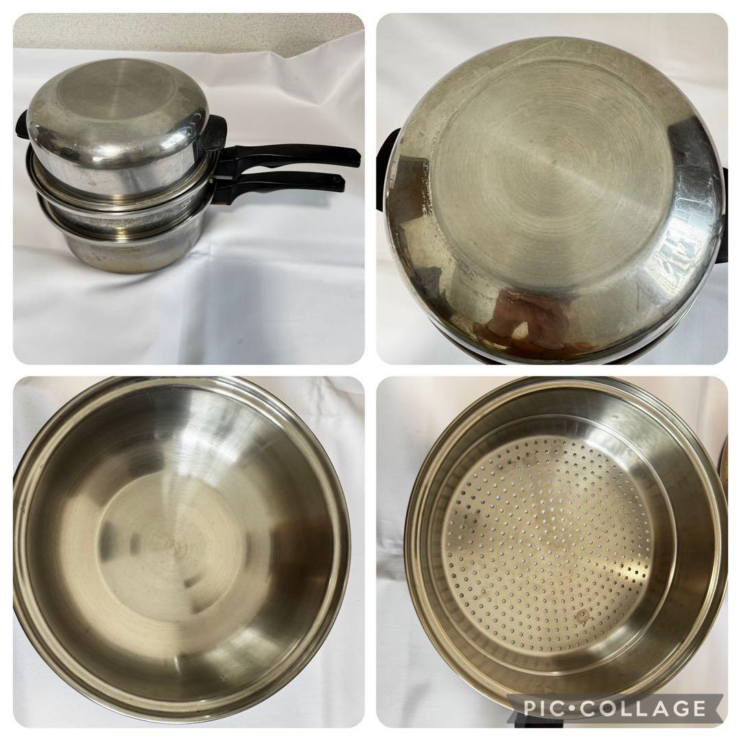 お値下げしました。INKOR　インコア 　鍋・フライパン・蒸し器・スチ－マ－