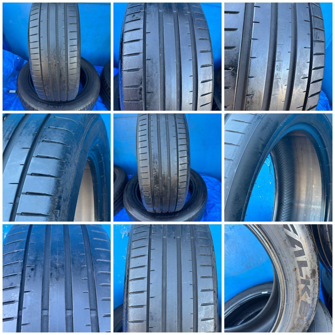 225/55/R19 99WファルケンAZENIS夏タイヤ4本セット年式23