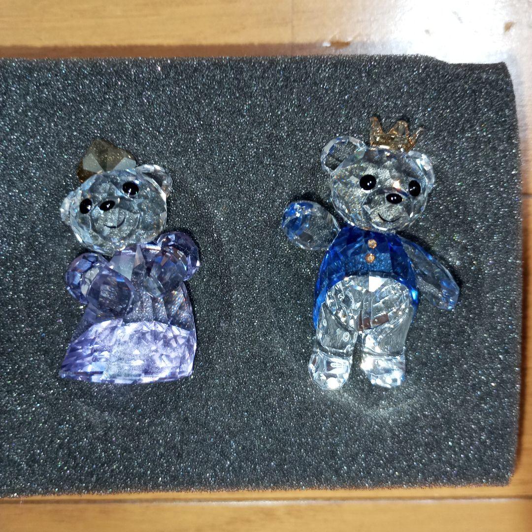 ポ*ル様 スワロフスキー カップル クリスベア 王子様とお姫様 プリンス プリン