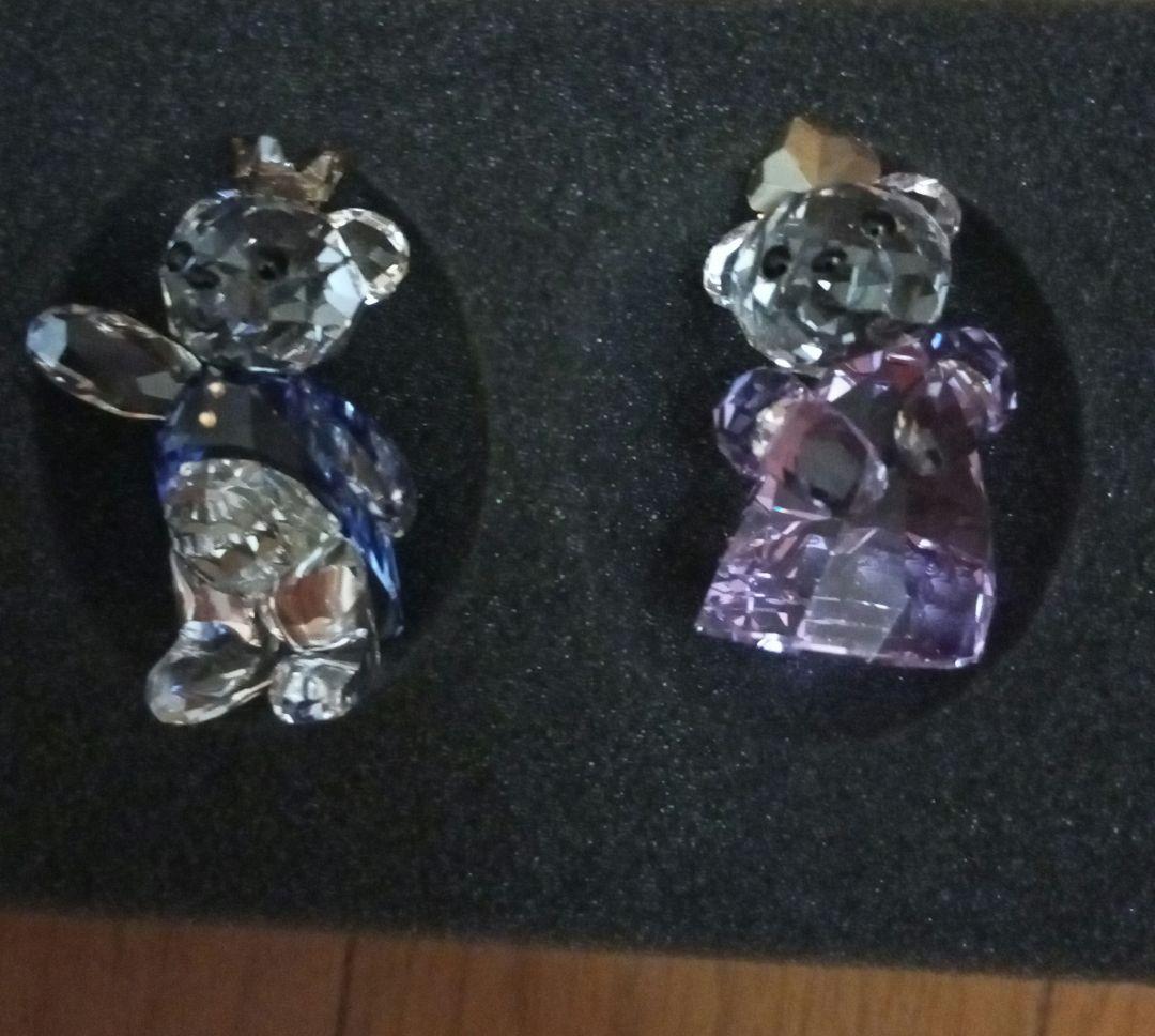 ポ*ル様 スワロフスキー カップル クリスベア 王子様とお姫様 プリンス プリン