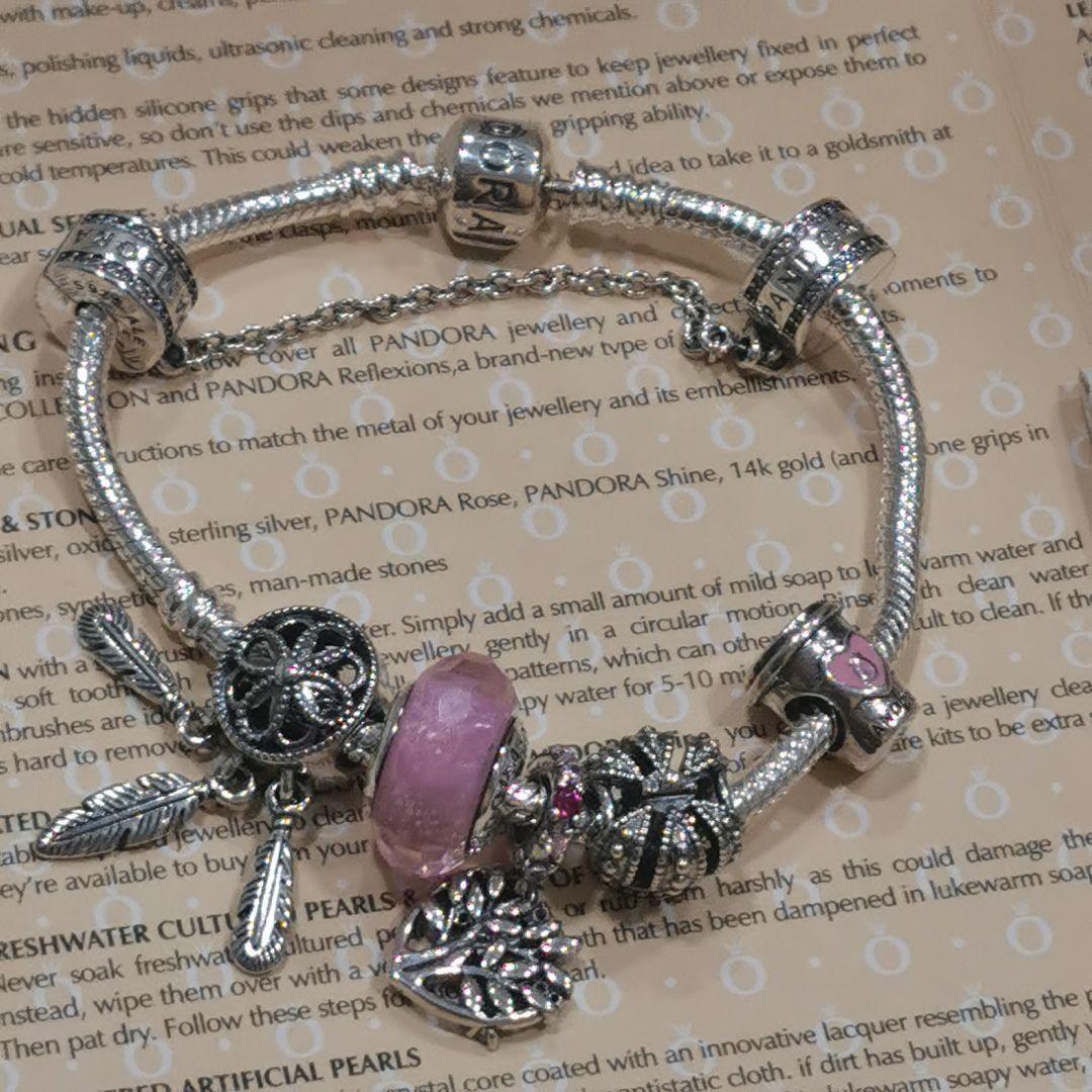 Pandora シルバー ドリームキャッチャー ブレスレットセット