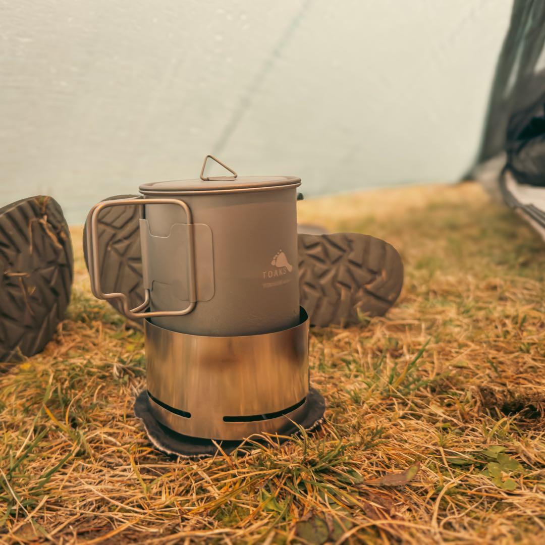 世界最軽量高燃費アルコールストーブセット（80mm用）