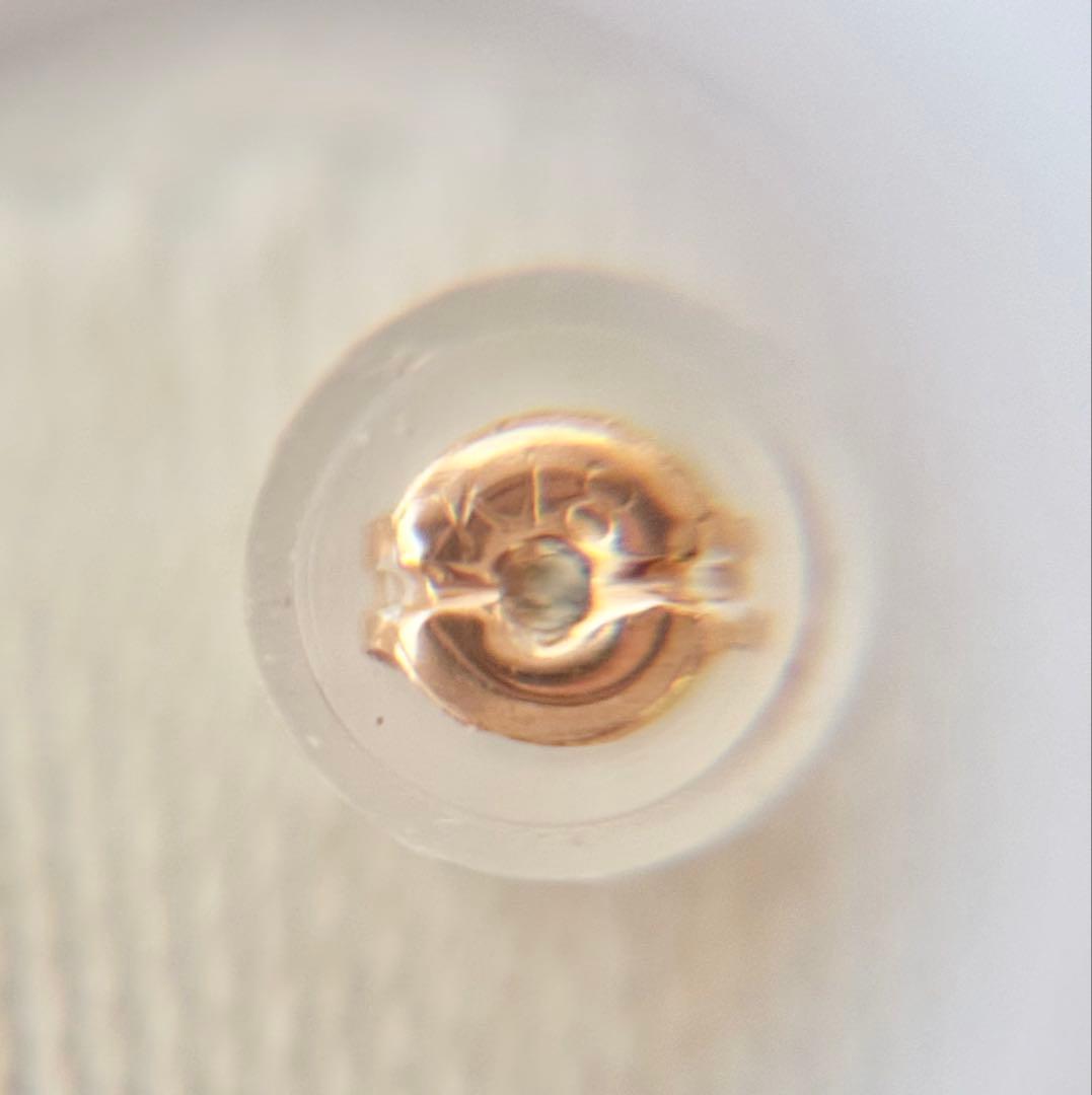 k18PG 丸玉 ピアス 4ミリ