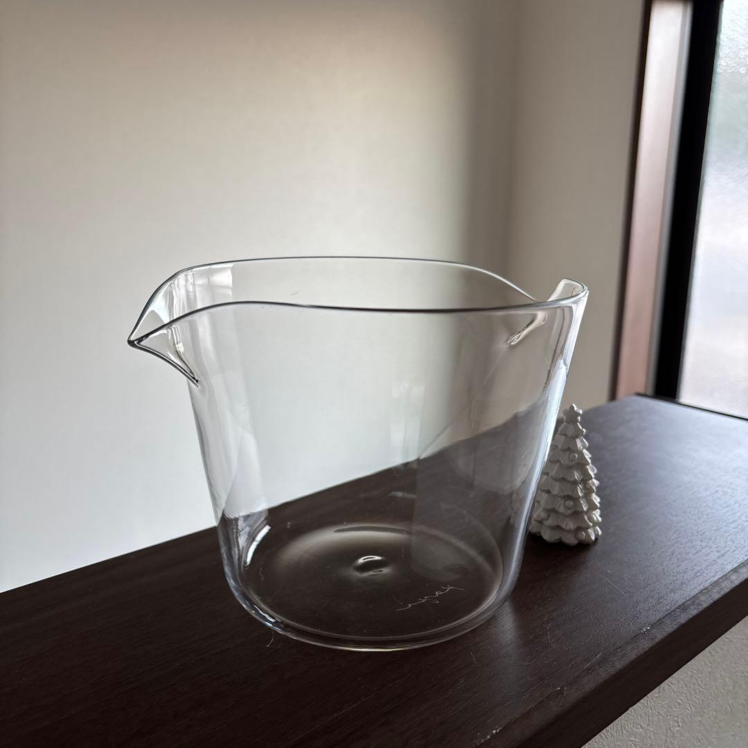 ◻️ガラス作家 蠣崎マコトさん ◻️両口ガラス M