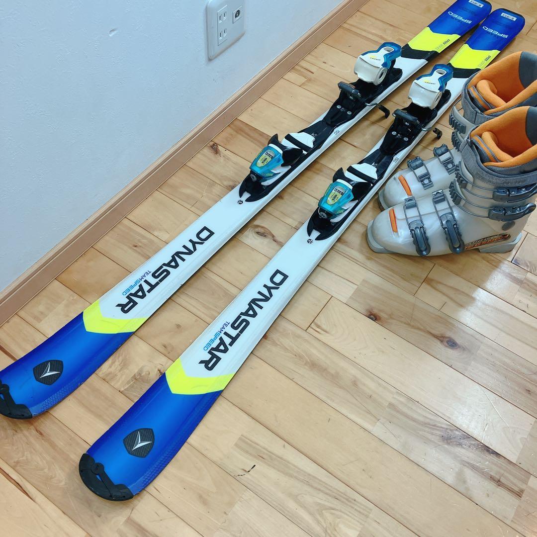 ディナスター　TEAM SPEED スキー 150cm ビンディング　初心者