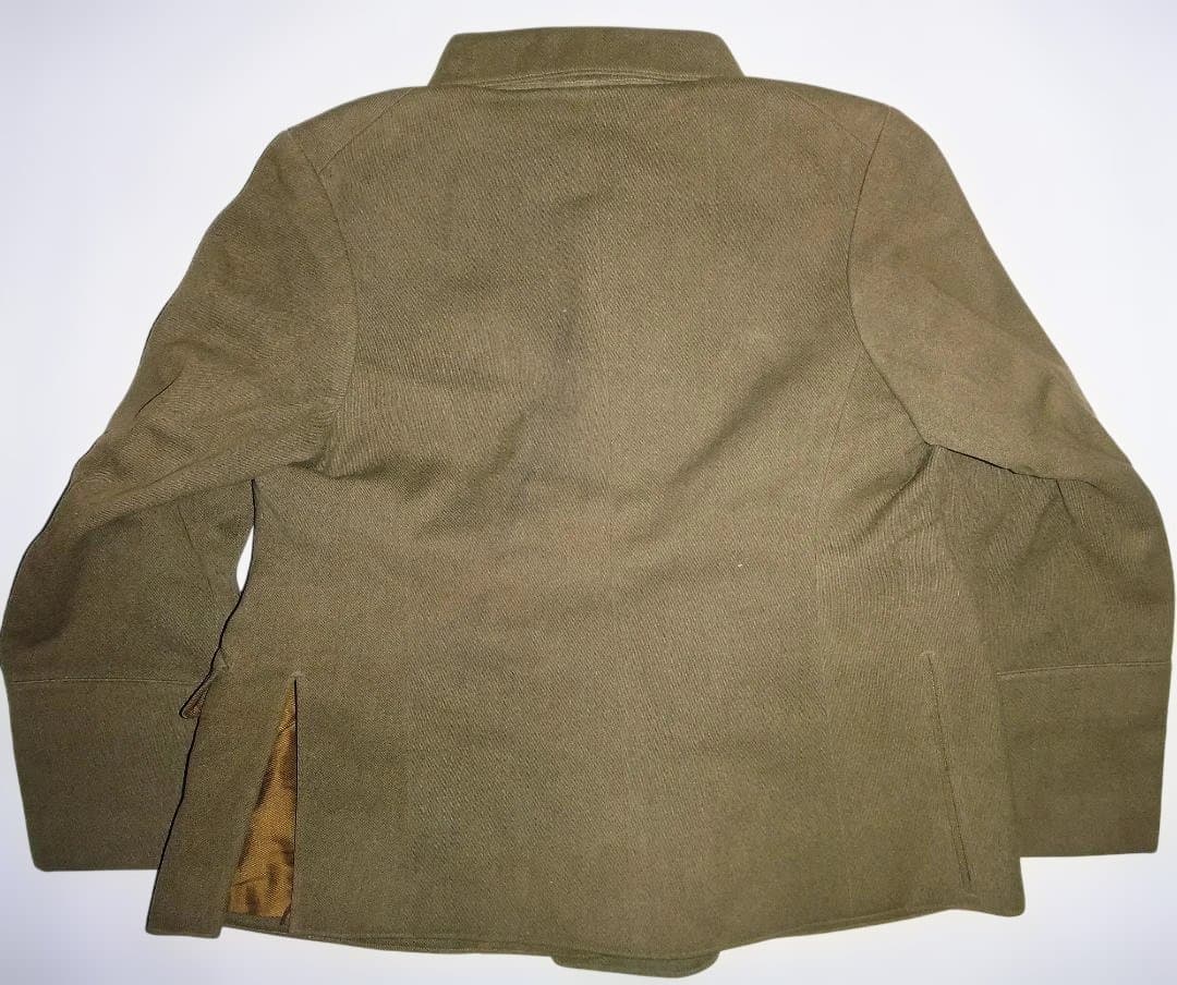 た*こ様 旧日本陸軍「将校用　九八式軍衣袴　制服上下」中古品