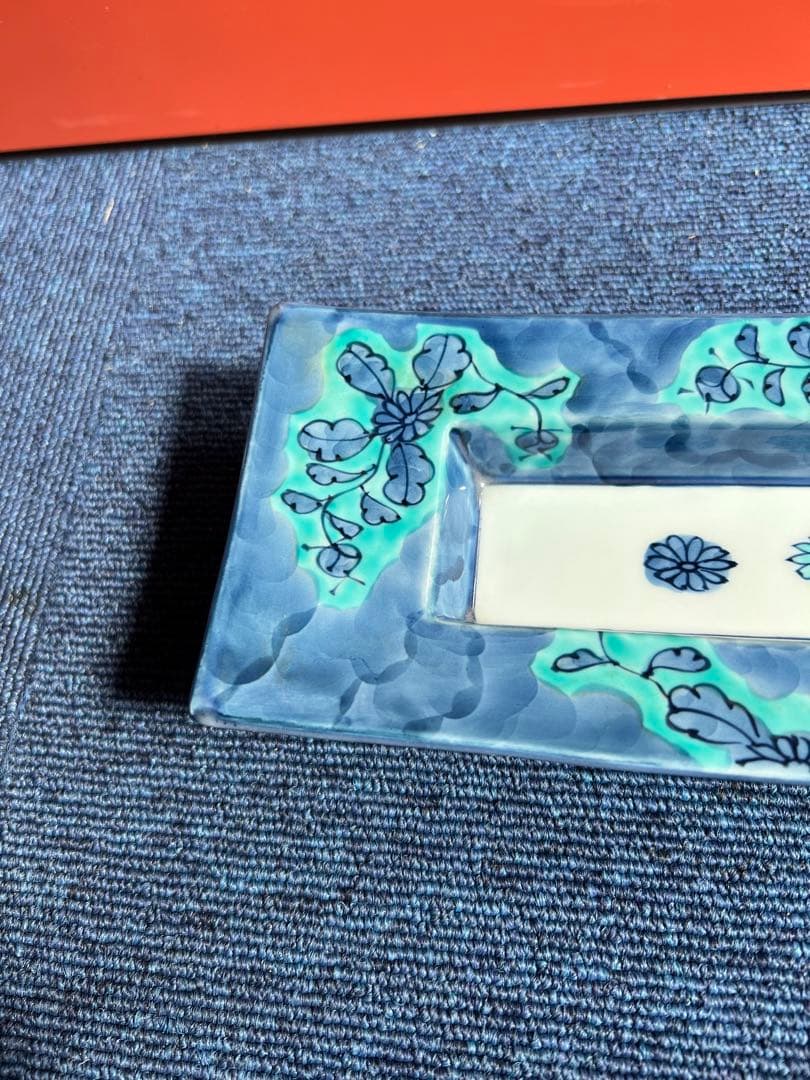 1022 源右衛門　青彩萬暦　灰皿