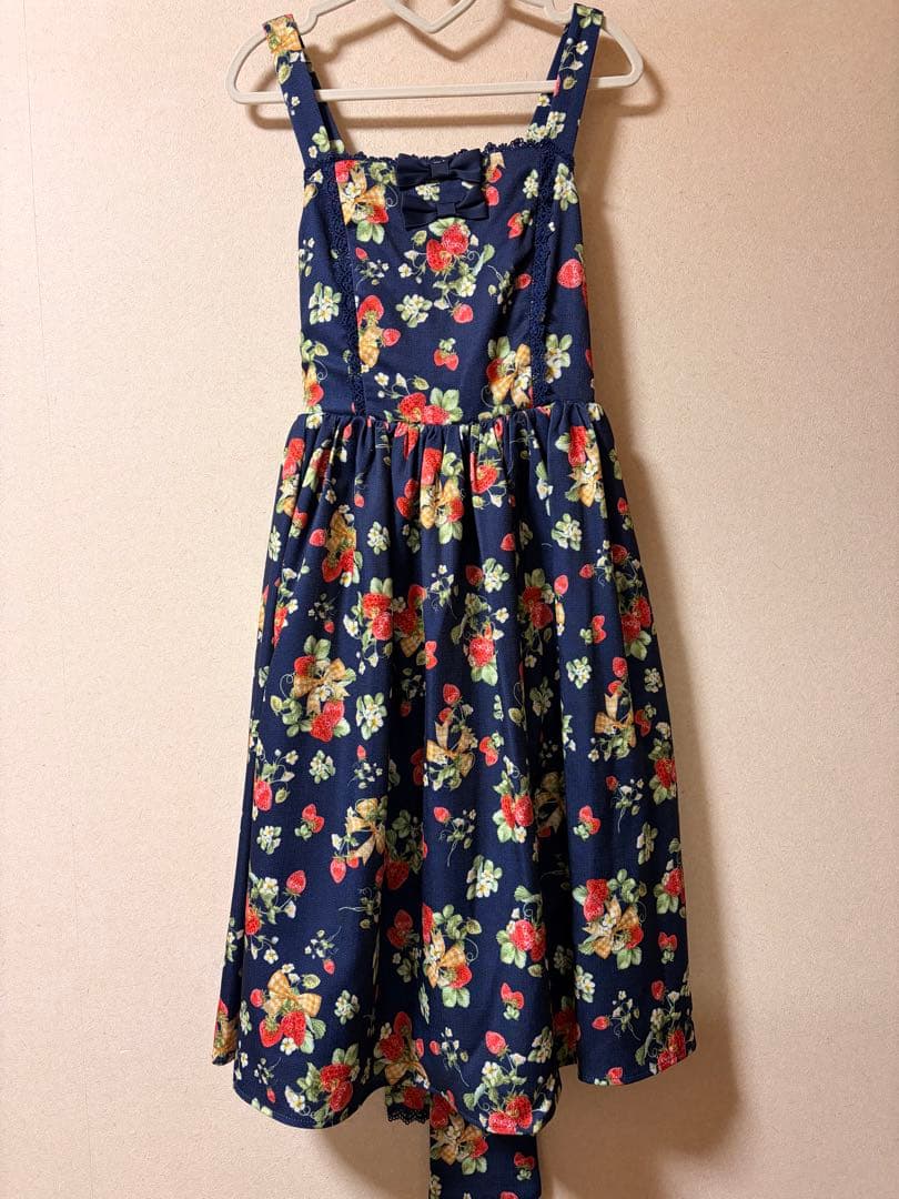 靴下付き axes femme kawaii クラシックベリージャンスカ いちご