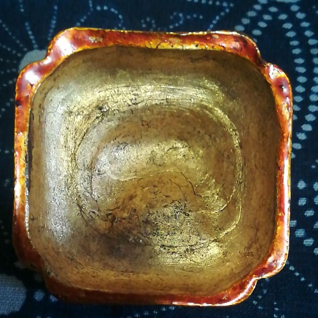 永楽善五郎　保全作　白檀牛香合