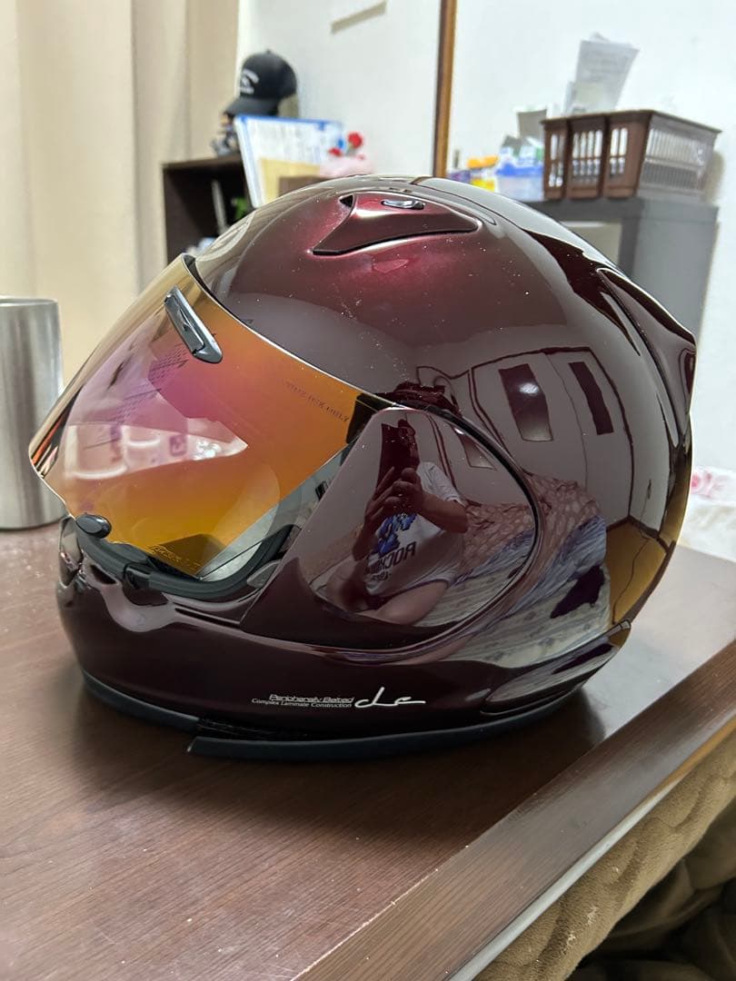 Arai フルフェイスヘルメット ワインレッド
