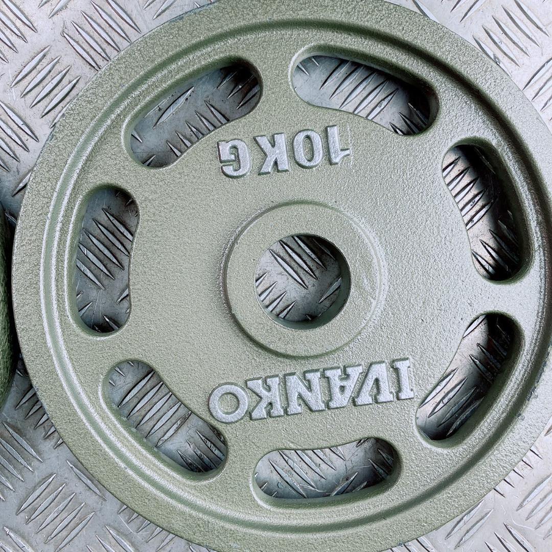 IVANKO イヴァンコ 10kg 2枚セット オリンピックプレート バーベル