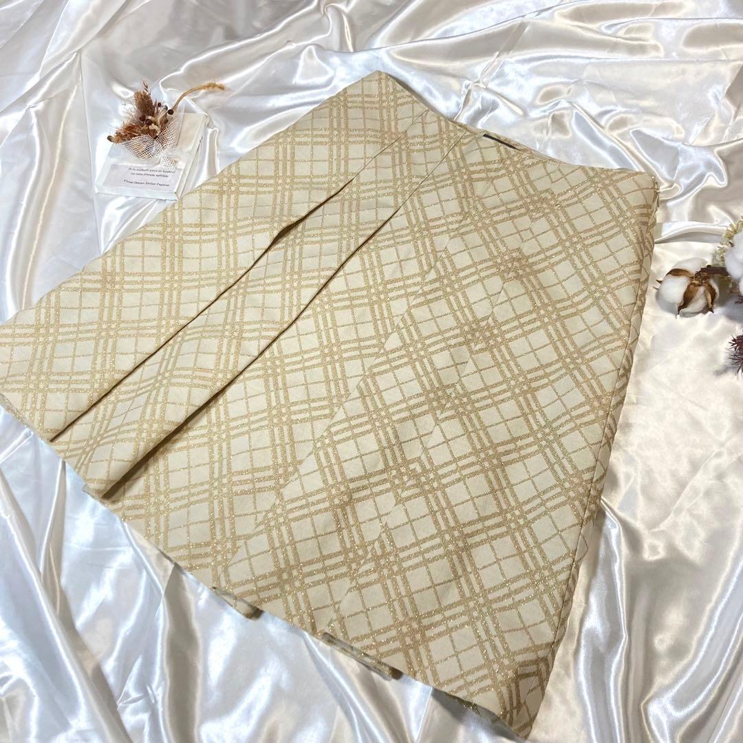 極美品✨BURRBERRY LONDON ミディスカート　チェック　ウール混