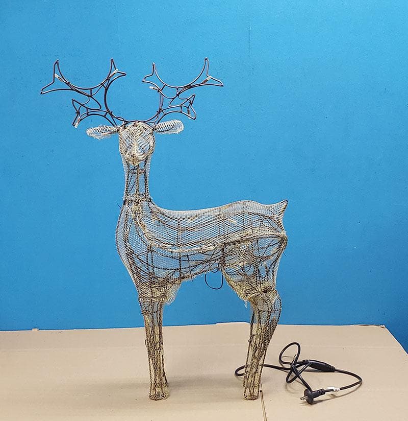 モチーフライト　ミドルゴールデンクロス・トナカイ　JOA-191