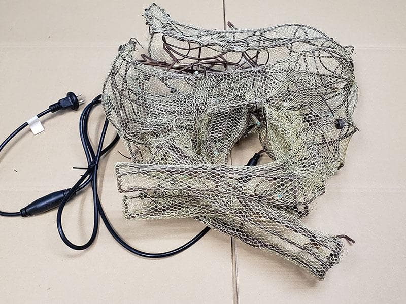 モチーフライト　ミドルゴールデンクロス・トナカイ　JOA-191