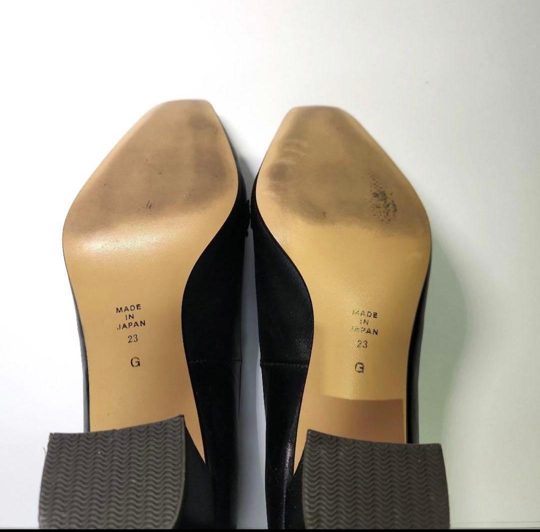 DIANA　ヒールアップローファー　23.0　クロスムース