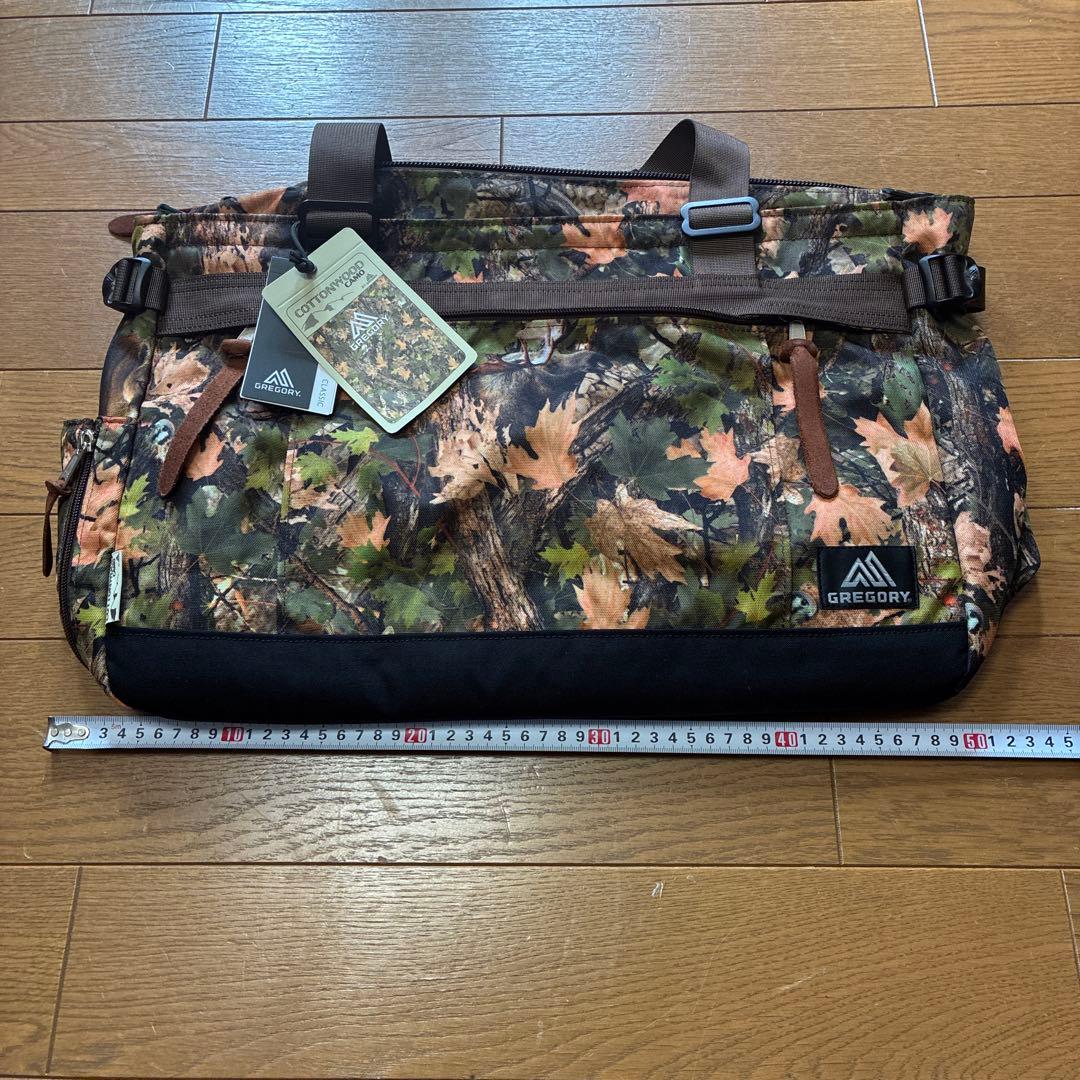 再値下げ！　GREGORY Cottonwood Camo トートバッグ