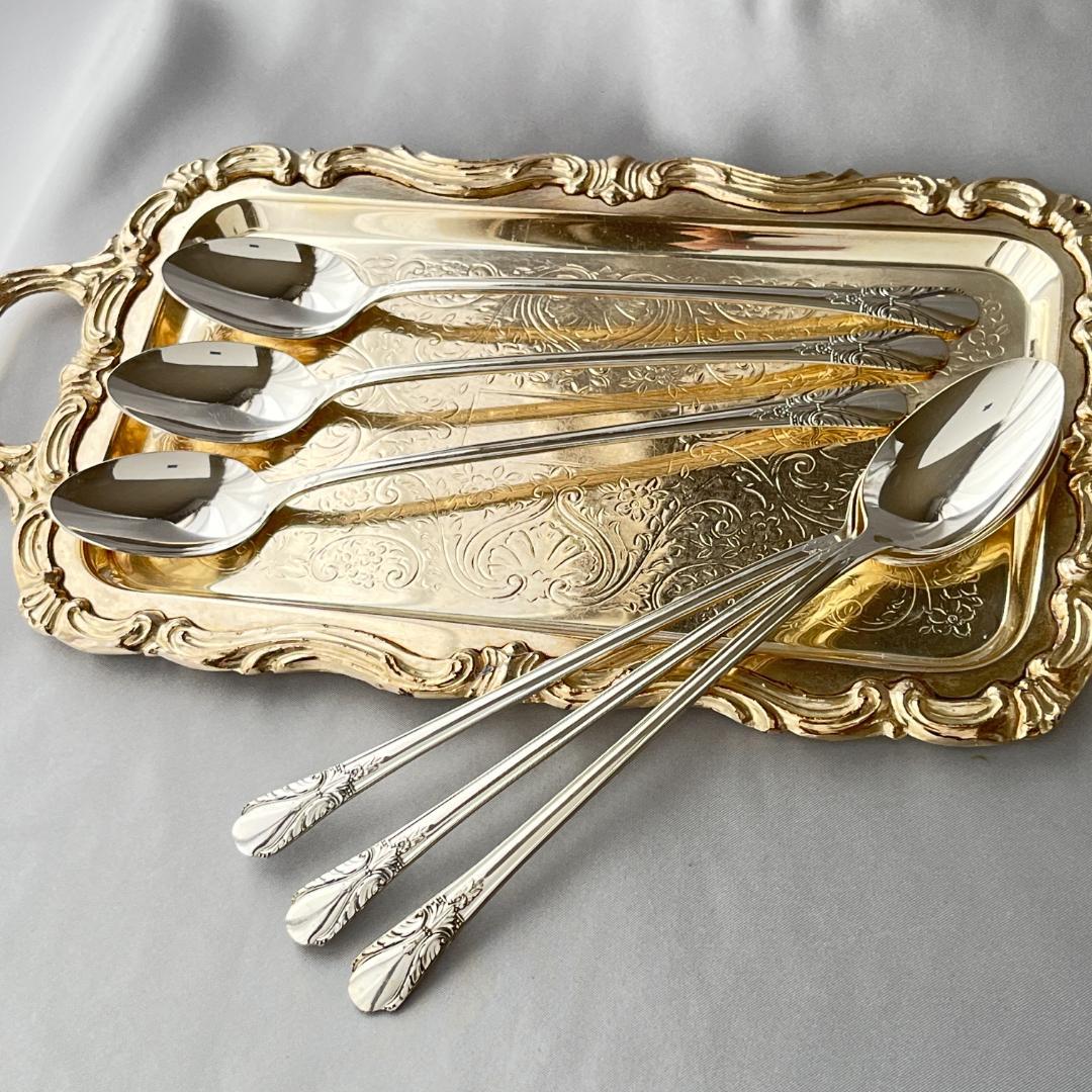 【Wm Rogers】 Avalon Cabin クリームソーダスプーン 6本