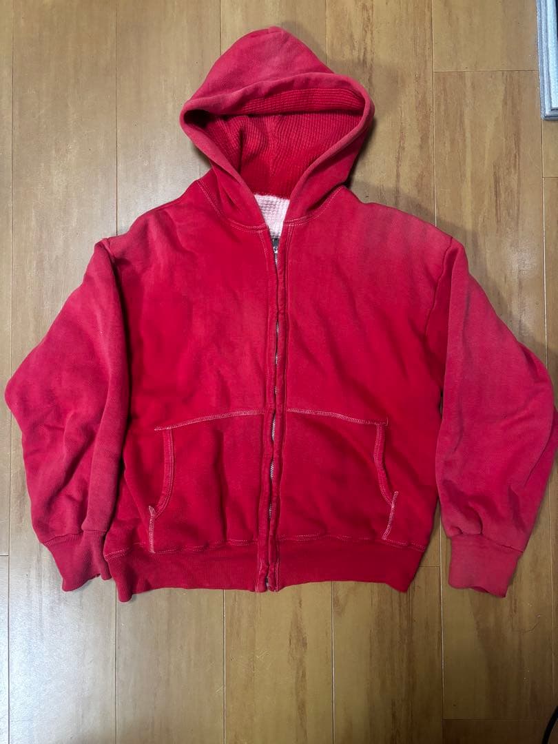 60s ジップパーカー 鬼フェード