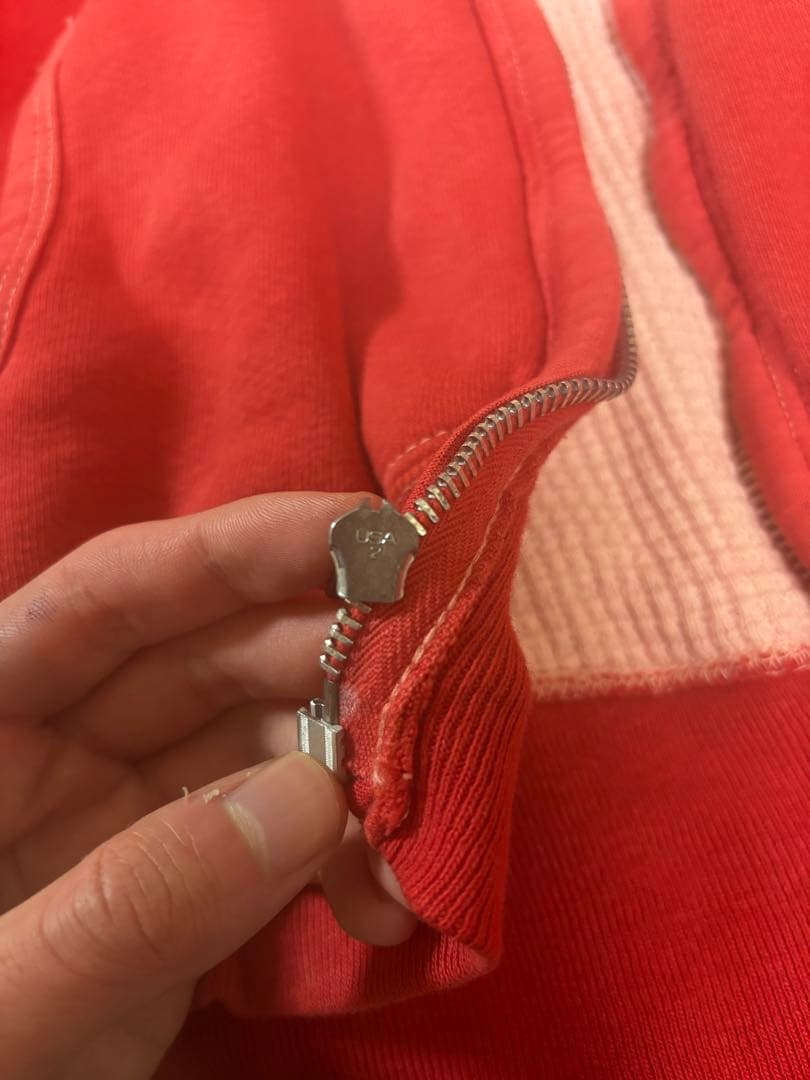 60s ジップパーカー 鬼フェード