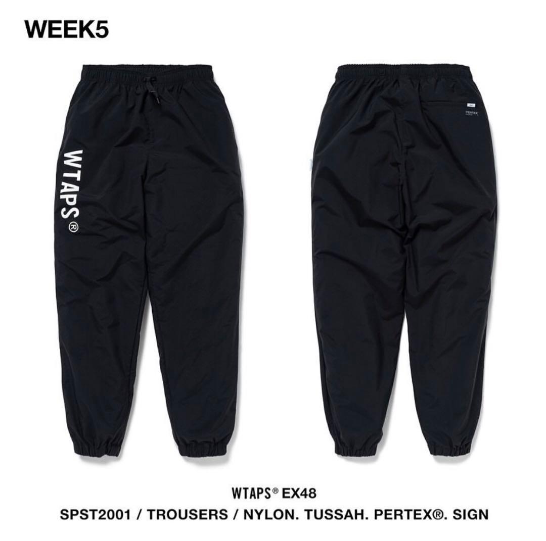 新品 WTAPS 24SS SPST2001 TROUSERS トラックパンツ