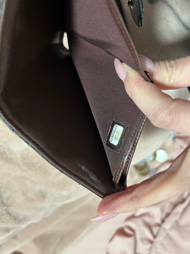 CHANEL ラムスキン 財布