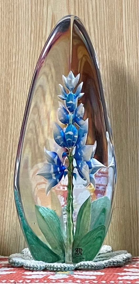 マッツジョナサン　青　花　フラワー　蘭