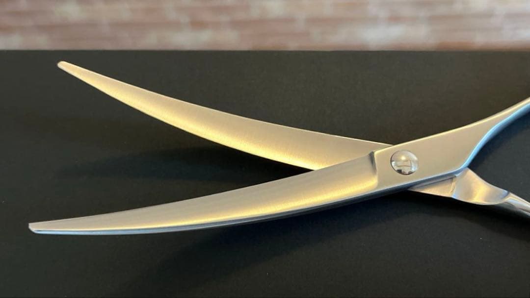 飛燕　カーブシザー　k9 シザー　7インチ　トリミングシザー