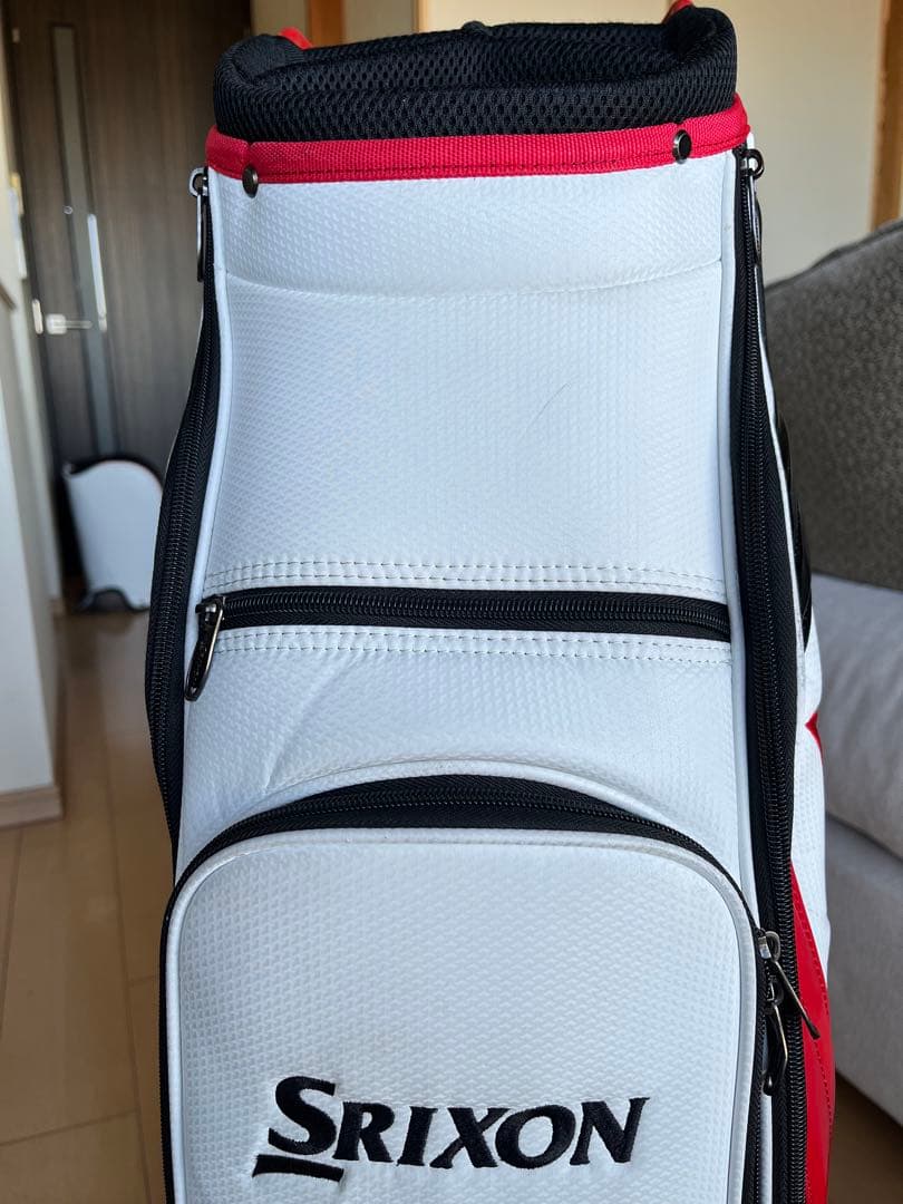 良品SRIXON スリクソン　カート型キャディバッグ　9.5型　GGC-S166