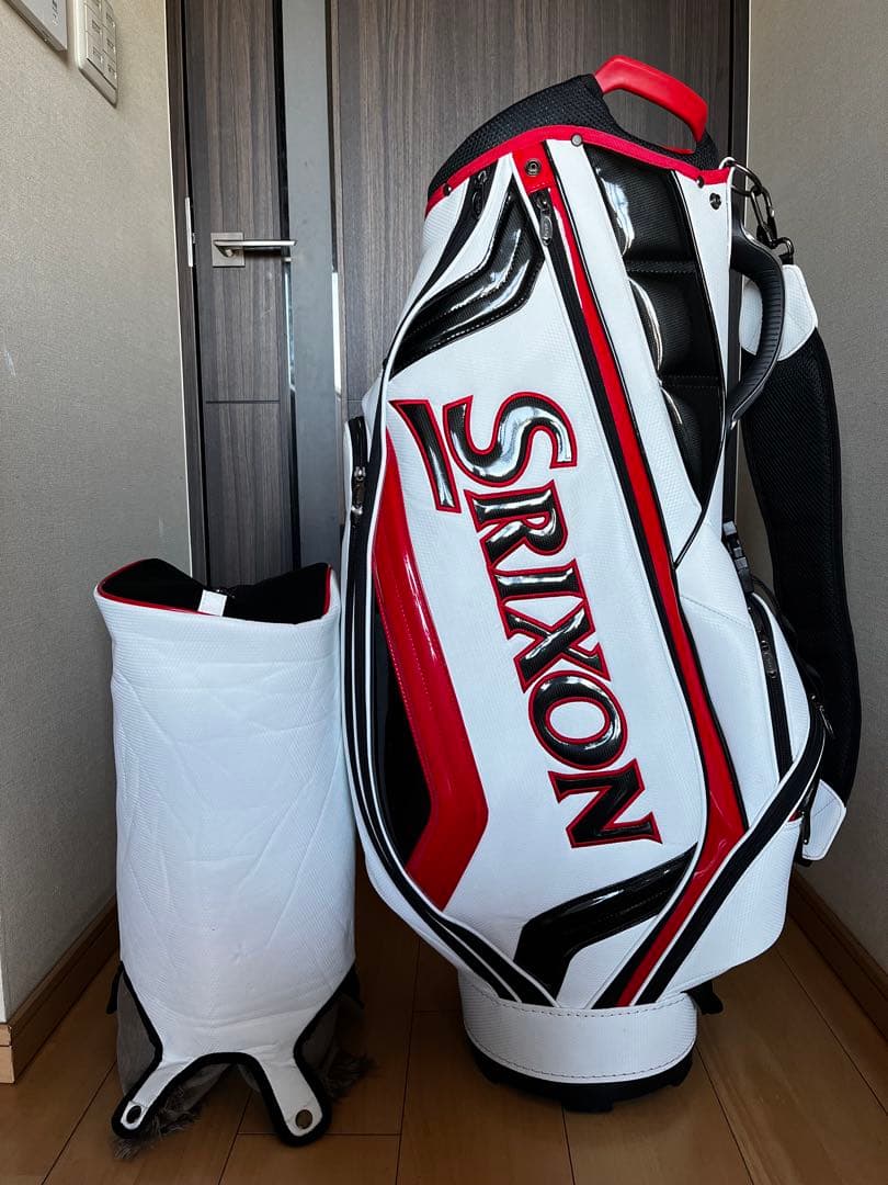 良品SRIXON スリクソン　カート型キャディバッグ　9.5型　GGC-S166