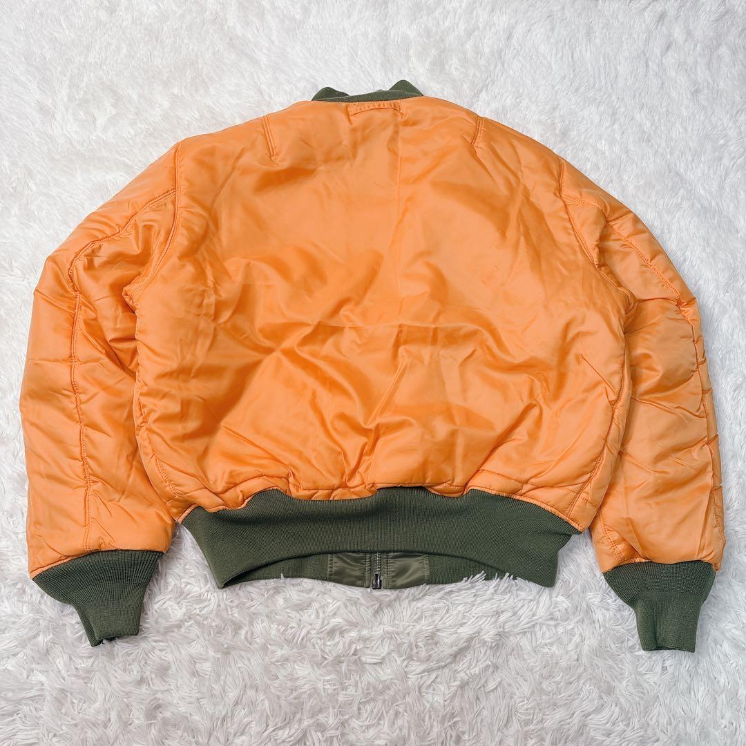 未使用級 アルファインダストリーズ ma1 フライトジャケット リバーシブル