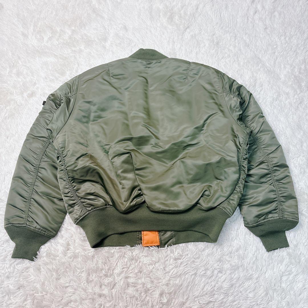 未使用級 アルファインダストリーズ ma1 フライトジャケット リバーシブル