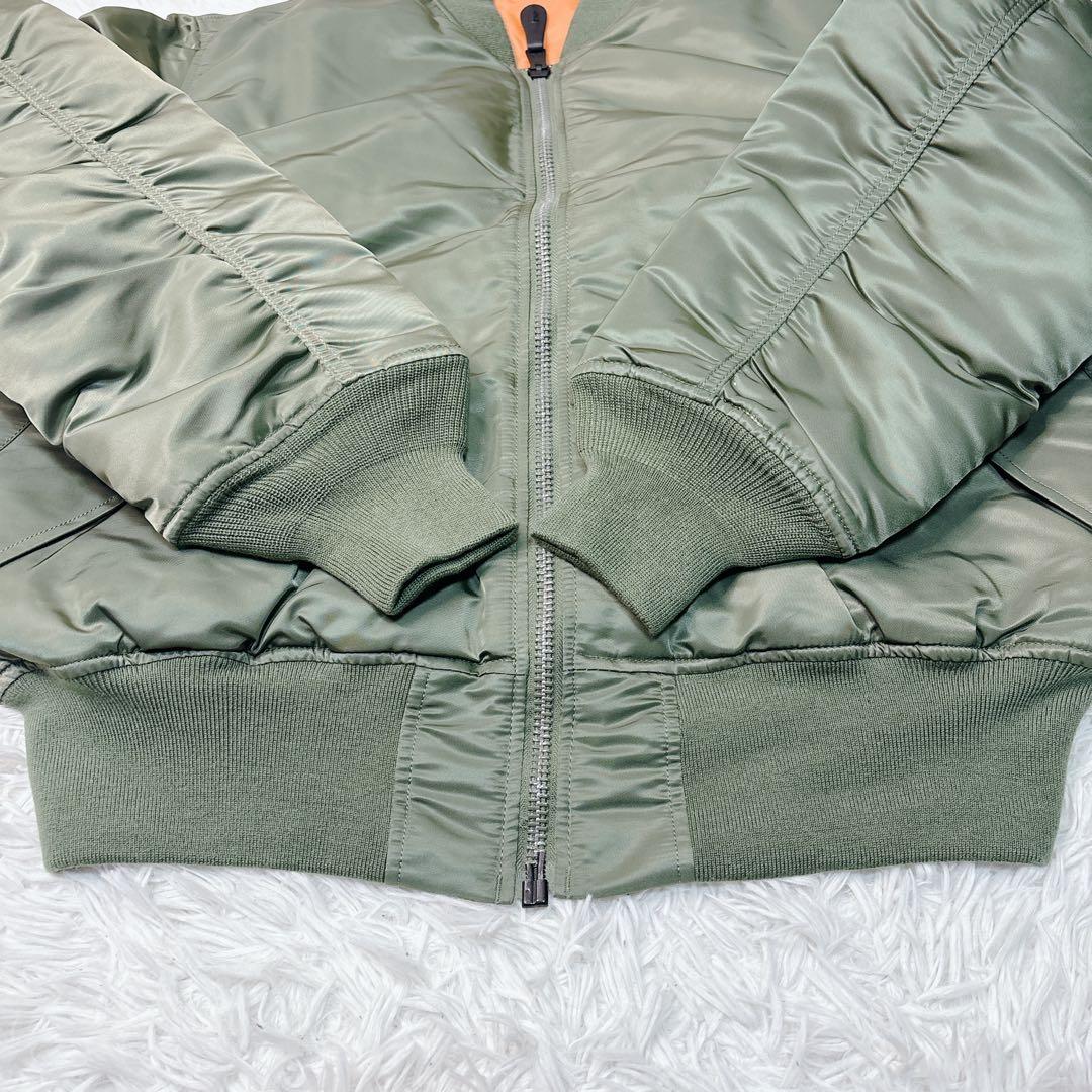 未使用級 アルファインダストリーズ ma1 フライトジャケット リバーシブル