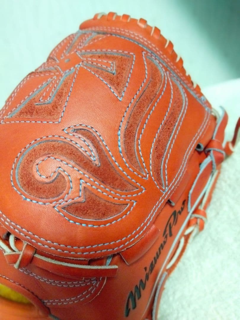 ミズノプロ 硬式グローブ投手用希少モデル 波賀JAPAN BBSショップ限定