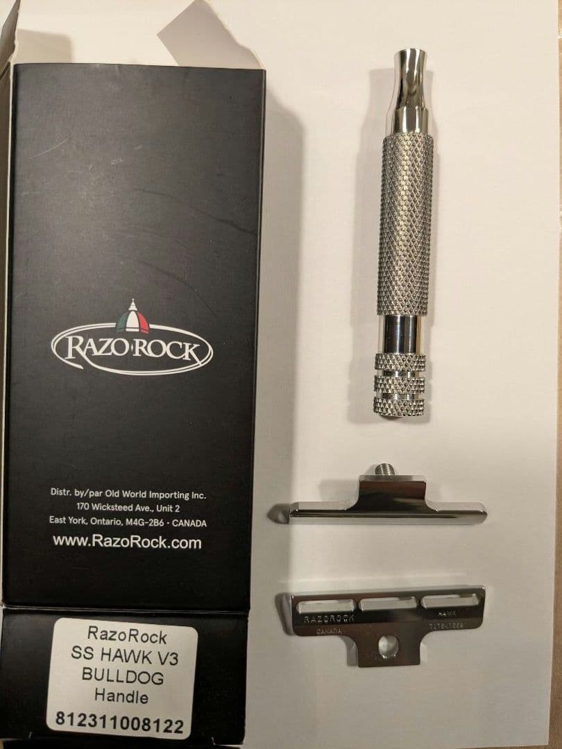 RAZOROCK Hawk v3 AC片刃カミソリ 両刃カミソリ