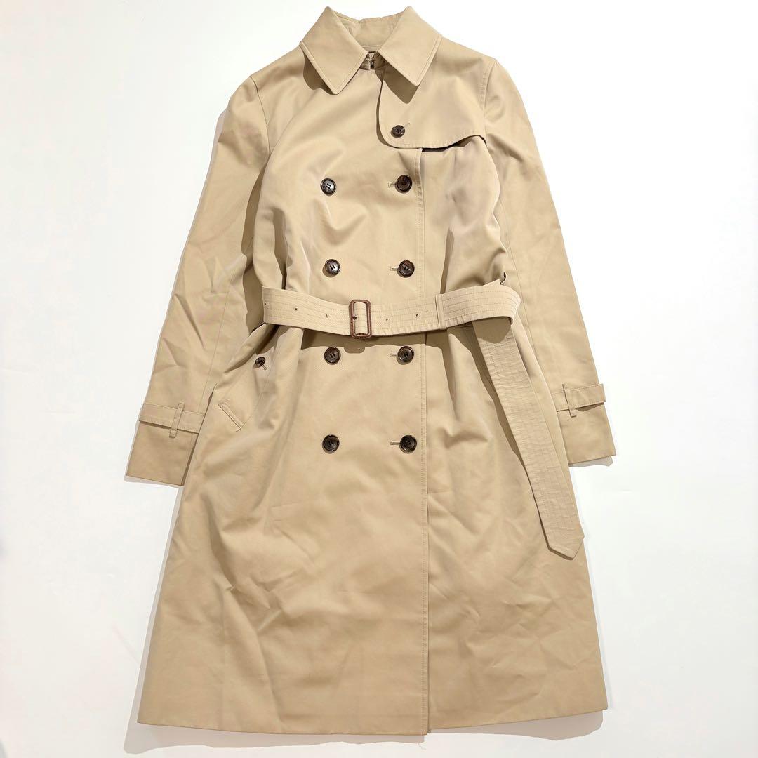 【ライナー付☆美品】BURBERRY トレンチコート チェック ハニーベージュ