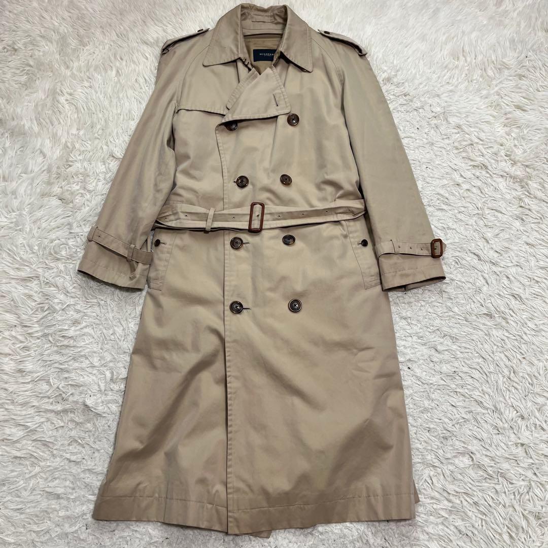 美品Lサイズ　バーバリー　トレンチコート　カシミヤライナー付き　ハニーベージュ