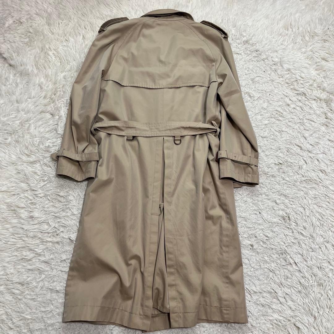 美品Lサイズ　バーバリー　トレンチコート　カシミヤライナー付き　ハニーベージュ