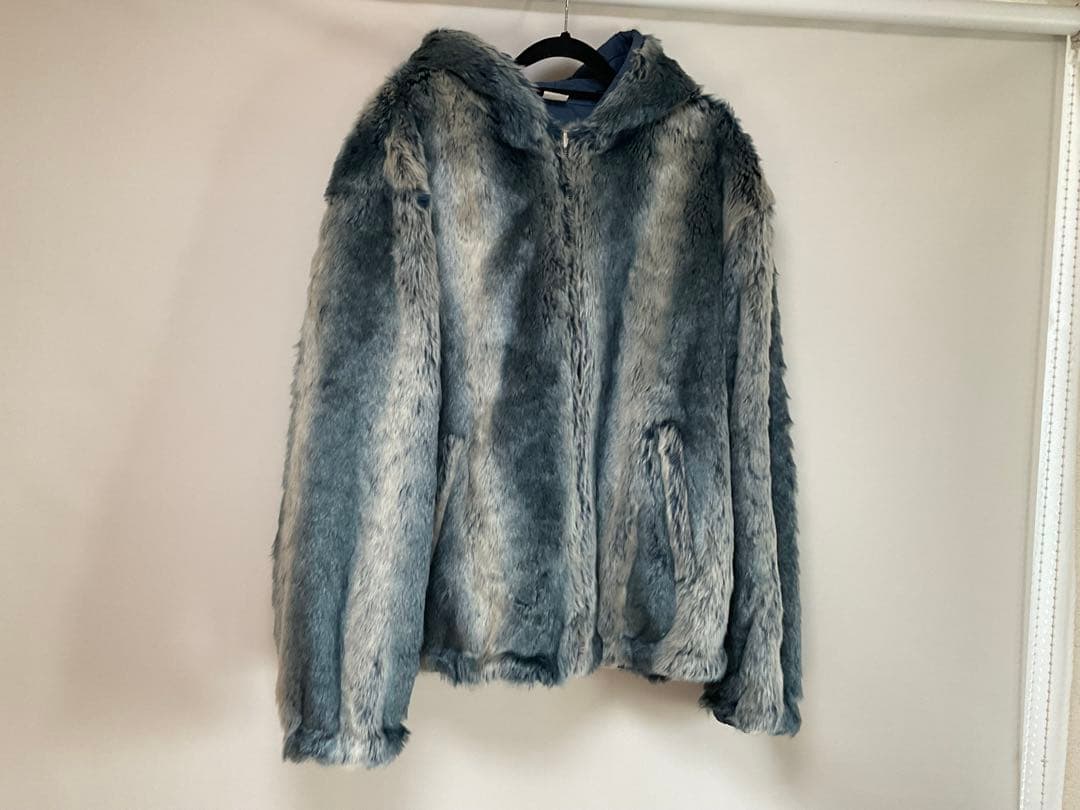 太*2様 Supreme Fur Reversible Hooded Jacke