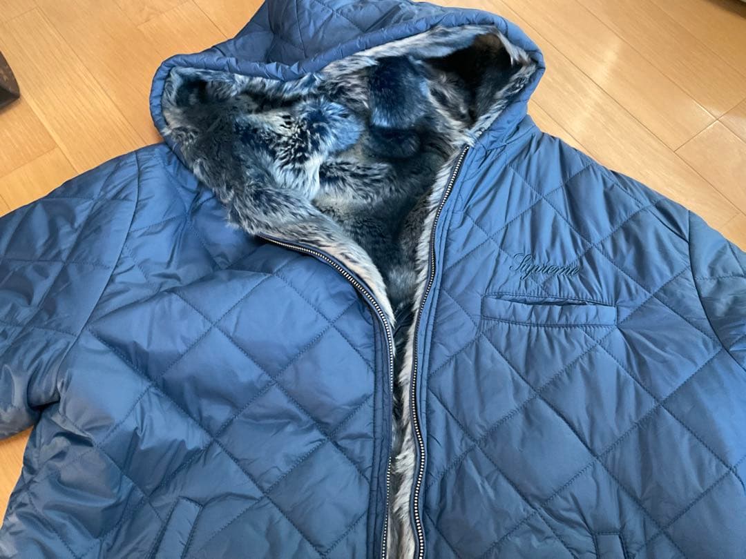 太*2様 Supreme Fur Reversible Hooded Jacke